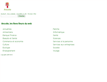 Tablet Screenshot of ancolie.fr